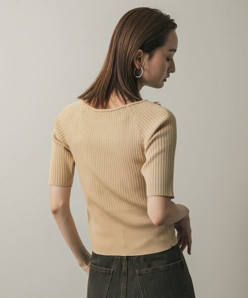 SENSE OF PLACE by URBAN RESEARCH / センスオブプレイス バイ アーバンリサーチ ニット・セーター | 2WAYボートネックZIPセーター | 詳細18