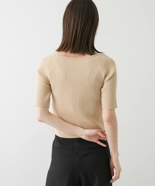 SENSE OF PLACE by URBAN RESEARCH / センスオブプレイス バイ アーバンリサーチ ニット・セーター | 2WAYボートネックZIPセーター | 詳細21