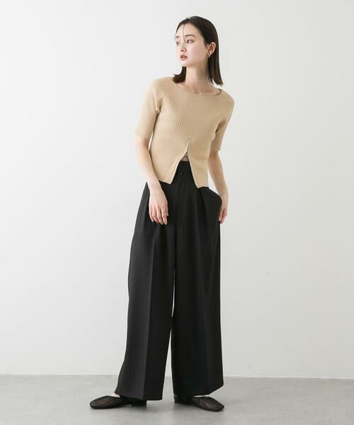 SENSE OF PLACE by URBAN RESEARCH / センスオブプレイス バイ アーバンリサーチ ニット・セーター | 2WAYボートネックZIPセーター | 詳細22