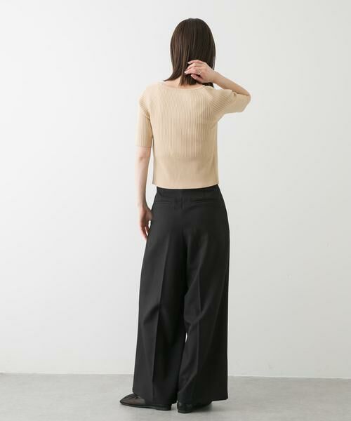 SENSE OF PLACE by URBAN RESEARCH / センスオブプレイス バイ アーバンリサーチ ニット・セーター | 2WAYボートネックZIPセーター | 詳細23