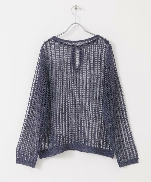 SENSE OF PLACE by URBAN RESEARCH / センスオブプレイス バイ アーバンリサーチ ニット・セーター | キーネックメッシュニット | 詳細25