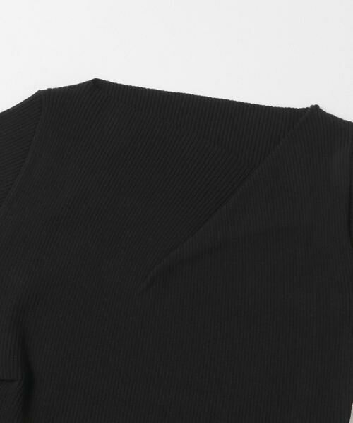 SENSE OF PLACE by URBAN RESEARCH / センスオブプレイス バイ アーバンリサーチ ニット・セーター | 『一部WEB限定カラー』アシメネックハーフスリーブセーター | 詳細15