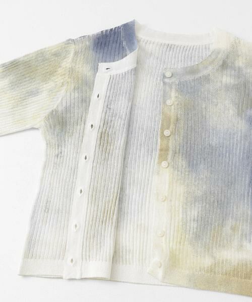 SENSE OF PLACE by URBAN RESEARCH / センスオブプレイス バイ アーバンリサーチ カーディガン・ボレロ | シアープリントクロップドカーディガン | 詳細17