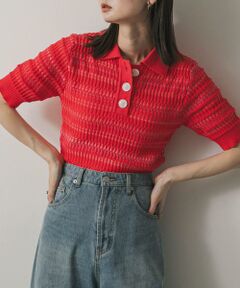 SENSE OF PLACE by URBAN RESEARCH / センスオブプレイス バイ アーバンリサーチ ニット・セーター | マルチボーダーエリツキトップ