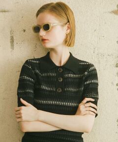 SENSE OF PLACE by URBAN RESEARCH / センスオブプレイス バイ アーバンリサーチ ニット・セーター | マルチボーダーエリツキトップ