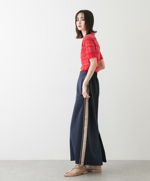 SENSE OF PLACE by URBAN RESEARCH / センスオブプレイス バイ アーバンリサーチ ニット・セーター | マルチボーダーエリツキトップ | 詳細4