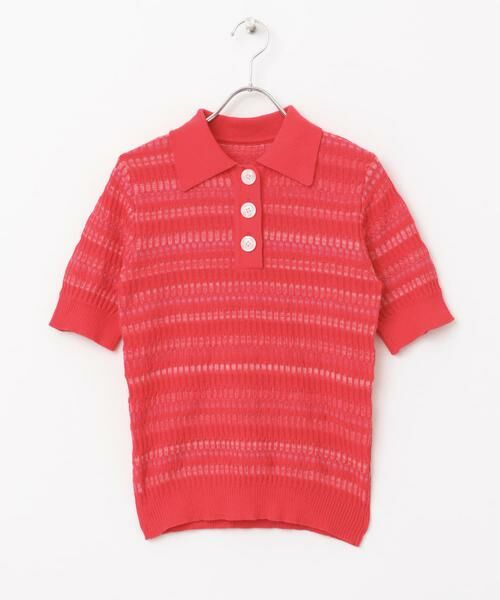 SENSE OF PLACE by URBAN RESEARCH / センスオブプレイス バイ アーバンリサーチ ニット・セーター | マルチボーダーエリツキトップ | 詳細8