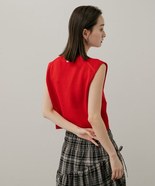 SENSE OF PLACE by URBAN RESEARCH / センスオブプレイス バイ アーバンリサーチ ニット・セーター | フロントボタンクロップドセーター | 詳細7