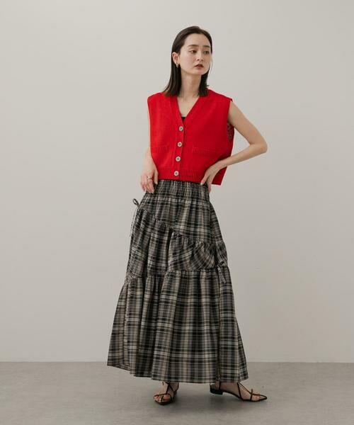 SENSE OF PLACE by URBAN RESEARCH / センスオブプレイス バイ アーバンリサーチ ニット・セーター | フロントボタンクロップドセーター | 詳細8