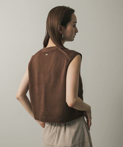 SENSE OF PLACE by URBAN RESEARCH / センスオブプレイス バイ アーバンリサーチ ニット・セーター | フロントボタンクロップドセーター | 詳細14