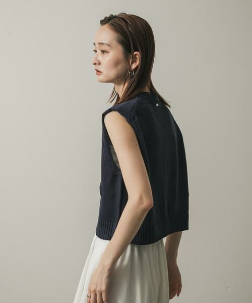 SENSE OF PLACE by URBAN RESEARCH / センスオブプレイス バイ アーバンリサーチ ニット・セーター | フロントボタンクロップドセーター | 詳細27