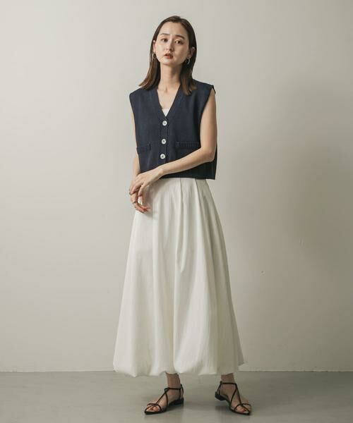 SENSE OF PLACE by URBAN RESEARCH / センスオブプレイス バイ アーバンリサーチ ニット・セーター | フロントボタンクロップドセーター | 詳細28