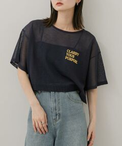 SENSE OF PLACE by URBAN RESEARCH / センスオブプレイス バイ アーバンリサーチ ニット・セーター | グラフィッククロップドセーター