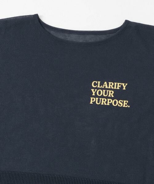 SENSE OF PLACE by URBAN RESEARCH / センスオブプレイス バイ アーバンリサーチ ニット・セーター | グラフィッククロップドセーター | 詳細10