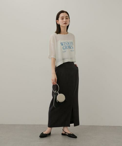 SENSE OF PLACE by URBAN RESEARCH / センスオブプレイス バイ アーバンリサーチ ニット・セーター | グラフィッククロップドセーター | 詳細14