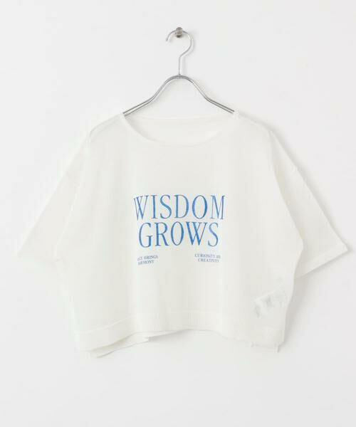 SENSE OF PLACE by URBAN RESEARCH / センスオブプレイス バイ アーバンリサーチ ニット・セーター | グラフィッククロップドセーター | 詳細16