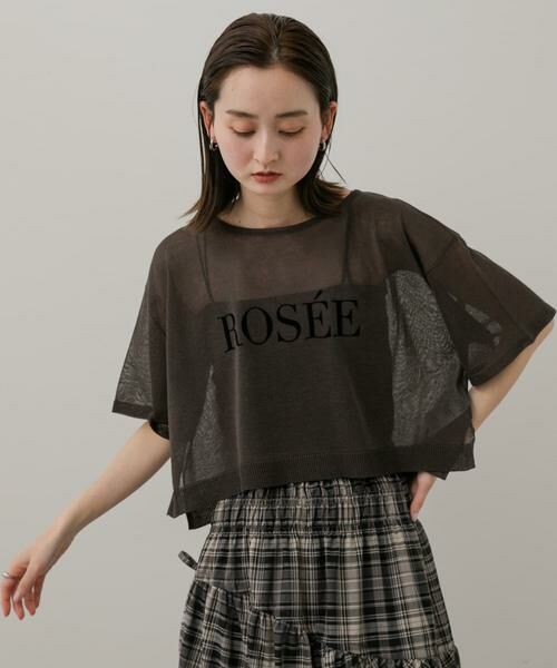 SENSE OF PLACE by URBAN RESEARCH / センスオブプレイス バイ アーバンリサーチ ニット・セーター | グラフィッククロップドセーター | 詳細19