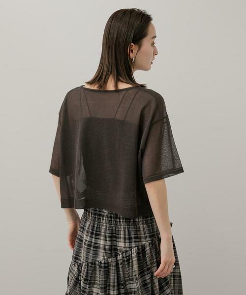 SENSE OF PLACE by URBAN RESEARCH / センスオブプレイス バイ アーバンリサーチ ニット・セーター | グラフィッククロップドセーター | 詳細20