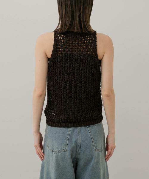 SENSE OF PLACE by URBAN RESEARCH / センスオブプレイス バイ アーバンリサーチ ニット・セーター | メッシュアメスリセーター | 詳細10