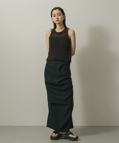 SENSE OF PLACE by URBAN RESEARCH / センスオブプレイス バイ アーバンリサーチ ニット・セーター | メッシュアメスリセーター | 詳細3