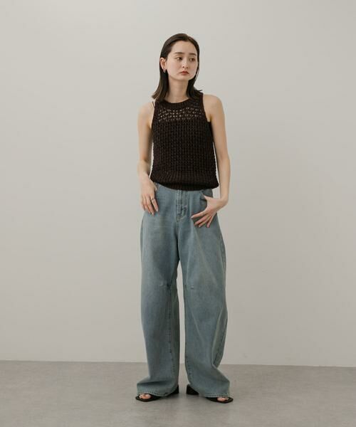 SENSE OF PLACE by URBAN RESEARCH / センスオブプレイス バイ アーバンリサーチ ニット・セーター | メッシュアメスリセーター | 詳細7