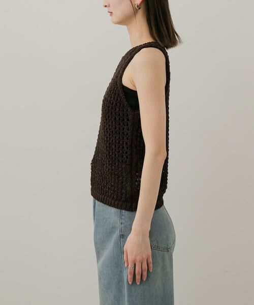 SENSE OF PLACE by URBAN RESEARCH / センスオブプレイス バイ アーバンリサーチ ニット・セーター | メッシュアメスリセーター | 詳細9