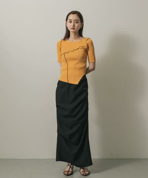 SENSE OF PLACE by URBAN RESEARCH / センスオブプレイス バイ アーバンリサーチ ニット・セーター | アシメメローセーター | 詳細3