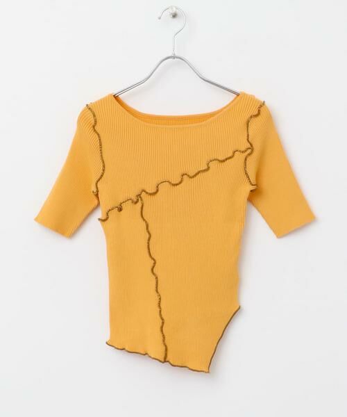 SENSE OF PLACE by URBAN RESEARCH / センスオブプレイス バイ アーバンリサーチ ニット・セーター | アシメメローセーター | 詳細5