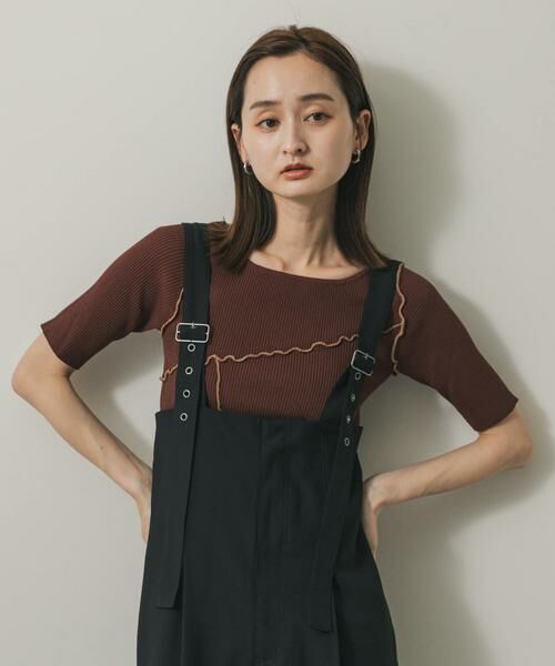 SENSE OF PLACE by URBAN RESEARCH / センスオブプレイス バイ アーバンリサーチ ニット・セーター | アシメメローセーター | 詳細7