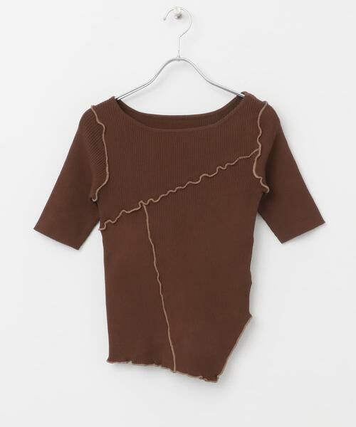 SENSE OF PLACE by URBAN RESEARCH / センスオブプレイス バイ アーバンリサーチ ニット・セーター | アシメメローセーター | 詳細11