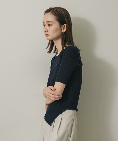 SENSE OF PLACE by URBAN RESEARCH / センスオブプレイス バイ アーバンリサーチ ニット・セーター | アシメメローセーター | 詳細14