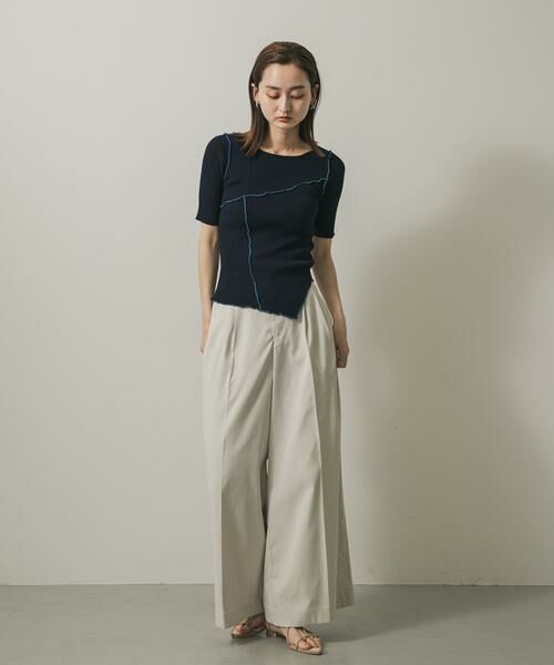 SENSE OF PLACE by URBAN RESEARCH / センスオブプレイス バイ アーバンリサーチ ニット・セーター | アシメメローセーター | 詳細16