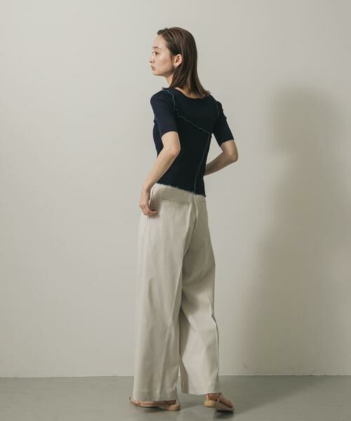 SENSE OF PLACE by URBAN RESEARCH / センスオブプレイス バイ アーバンリサーチ ニット・セーター | アシメメローセーター | 詳細17