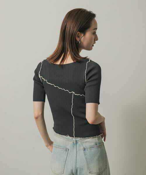 SENSE OF PLACE by URBAN RESEARCH / センスオブプレイス バイ アーバンリサーチ ニット・セーター | アシメメローセーター | 詳細25