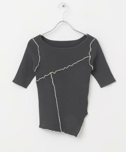 SENSE OF PLACE by URBAN RESEARCH / センスオブプレイス バイ アーバンリサーチ ニット・セーター | アシメメローセーター | 詳細28