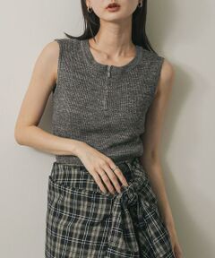 SENSE OF PLACE by URBAN RESEARCH / センスオブプレイス バイ アーバンリサーチ ニット・セーター | フロントジップメランジセーター