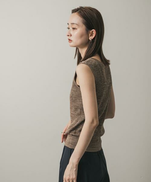 SENSE OF PLACE by URBAN RESEARCH / センスオブプレイス バイ アーバンリサーチ ニット・セーター | フロントジップメランジセーター | 詳細2