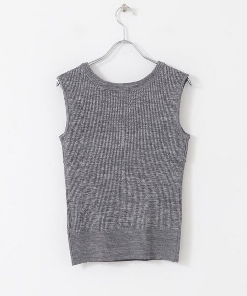 SENSE OF PLACE by URBAN RESEARCH / センスオブプレイス バイ アーバンリサーチ ニット・セーター | フロントジップメランジセーター | 詳細17