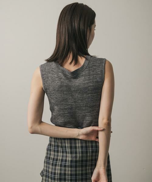 SENSE OF PLACE by URBAN RESEARCH / センスオブプレイス バイ アーバンリサーチ ニット・セーター | フロントジップメランジセーター | 詳細10