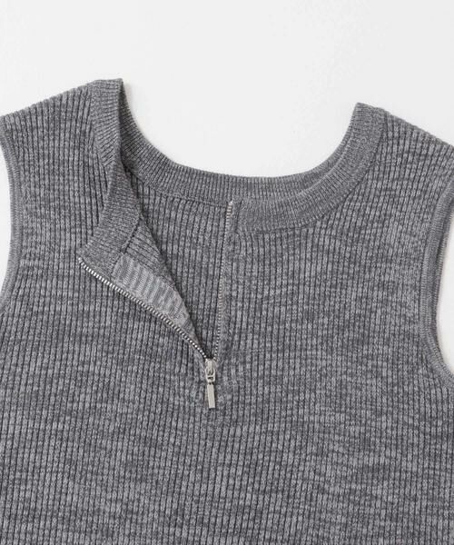 SENSE OF PLACE by URBAN RESEARCH / センスオブプレイス バイ アーバンリサーチ ニット・セーター | フロントジップメランジセーター | 詳細16
