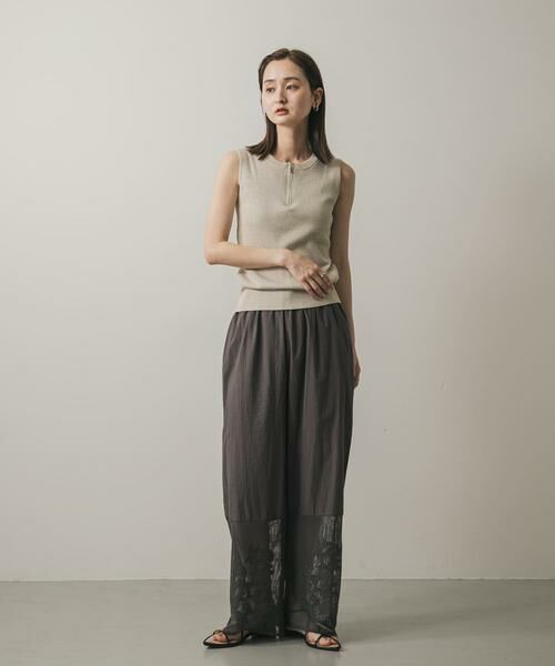 SENSE OF PLACE by URBAN RESEARCH / センスオブプレイス バイ アーバンリサーチ ニット・セーター | フロントジップメランジセーター | 詳細27