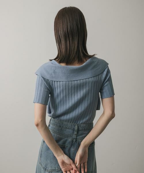 SENSE OF PLACE by URBAN RESEARCH / センスオブプレイス バイ アーバンリサーチ ニット・セーター | ツイストランダムリブセーター | 詳細2