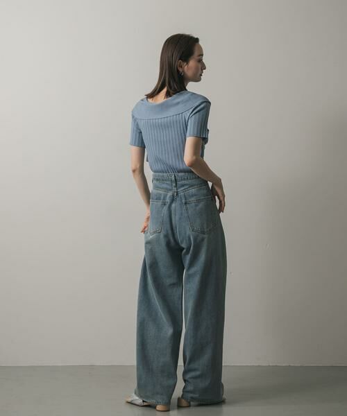 SENSE OF PLACE by URBAN RESEARCH / センスオブプレイス バイ アーバンリサーチ ニット・セーター | ツイストランダムリブセーター | 詳細4