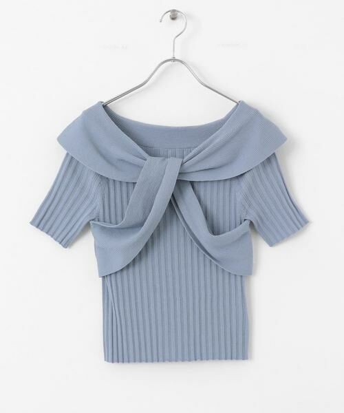 SENSE OF PLACE by URBAN RESEARCH / センスオブプレイス バイ アーバンリサーチ ニット・セーター | ツイストランダムリブセーター | 詳細5