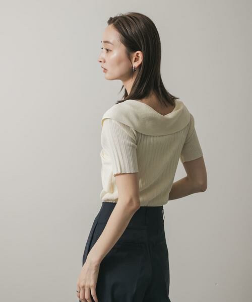 SENSE OF PLACE by URBAN RESEARCH / センスオブプレイス バイ アーバンリサーチ ニット・セーター | ツイストランダムリブセーター | 詳細13