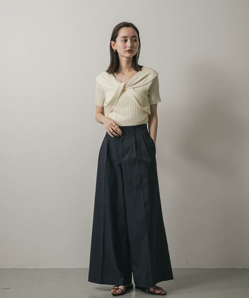 SENSE OF PLACE by URBAN RESEARCH / センスオブプレイス バイ アーバンリサーチ ニット・セーター | ツイストランダムリブセーター | 詳細14