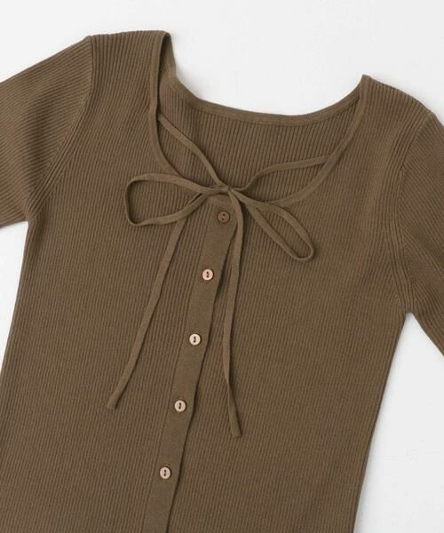 SENSE OF PLACE by URBAN RESEARCH / センスオブプレイス バイ アーバンリサーチ ニット・セーター | アレンジコードコンパクトセーター | 詳細6