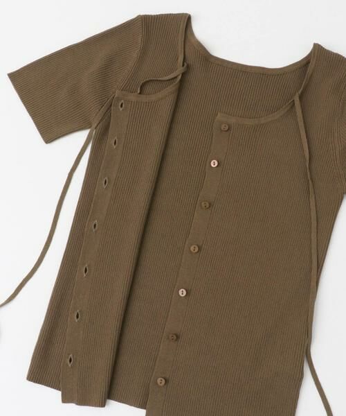 SENSE OF PLACE by URBAN RESEARCH / センスオブプレイス バイ アーバンリサーチ ニット・セーター | アレンジコードコンパクトセーター | 詳細7