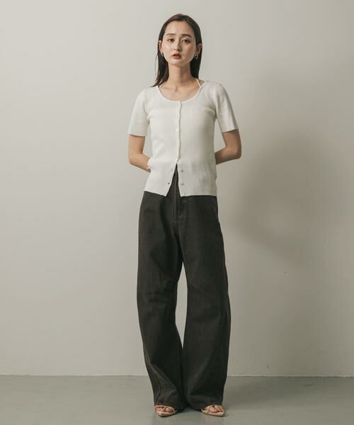 SENSE OF PLACE by URBAN RESEARCH / センスオブプレイス バイ アーバンリサーチ ニット・セーター | アレンジコードコンパクトセーター | 詳細13