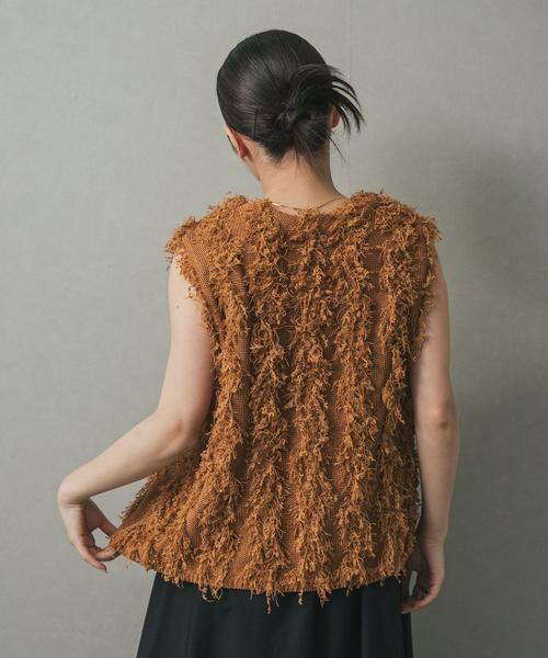 SENSE OF PLACE by URBAN RESEARCH / センスオブプレイス バイ アーバンリサーチ ベスト | コードチュールフリンジベスト | 詳細2